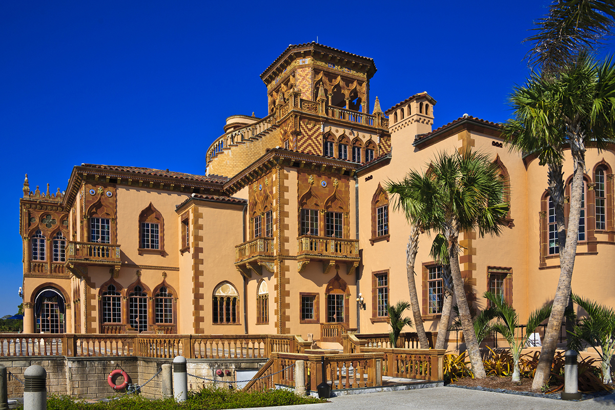 Ringling Museum Mansion - Sarasota, Florida.