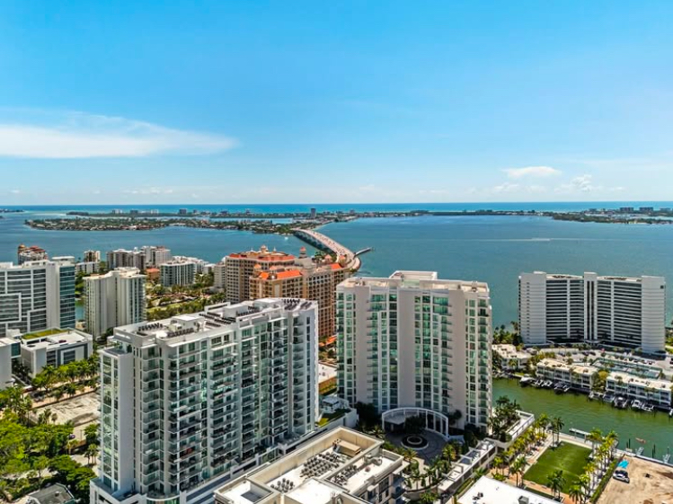 Waterfront condominiums in Sarasota